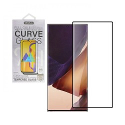 Full Glue Curved Glass Screen Protector for Samsung Galaxy S23 Ultra Transparent
